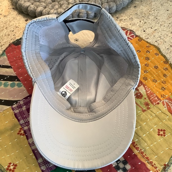 Gray Court Hat by Born Primitive with Ponytail Holes EUC - Picture 5 of 6